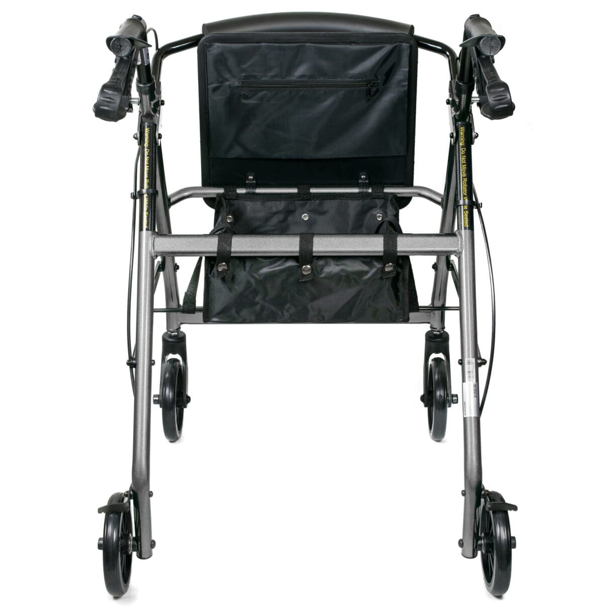 McKESSON LIGHTWEIGHT ALUMINUM FOLDING ROLLATOR - Image 2