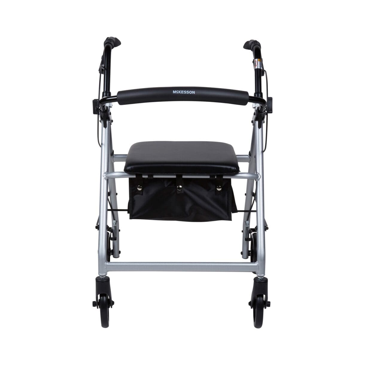 McKESSON LIGHTWEIGHT ALUMINUM FOLDING ROLLATOR - Image 4