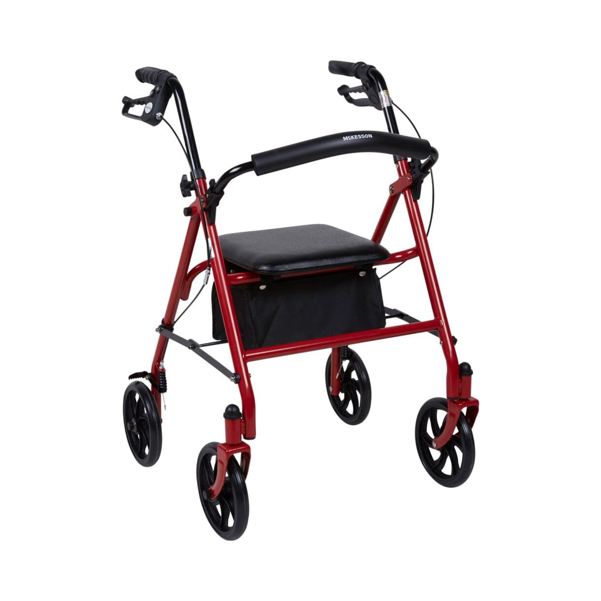 McKESSON 4 WHEEL ADJUSTABLE ROLLATOR - Image 2