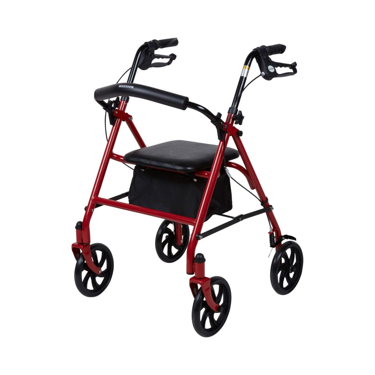 McKESSON 4 WHEEL ADJUSTABLE ROLLATOR - Image 5