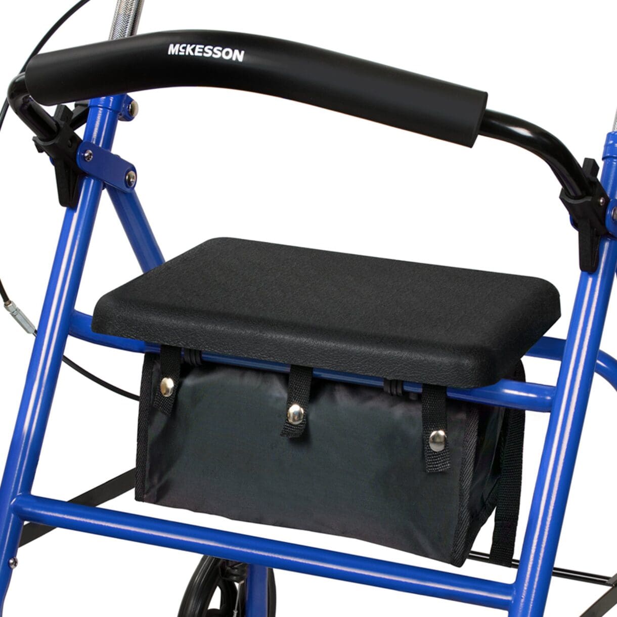 McKESSON 4 WHEEL ADJUSTABLE ROLLATOR - Image 6