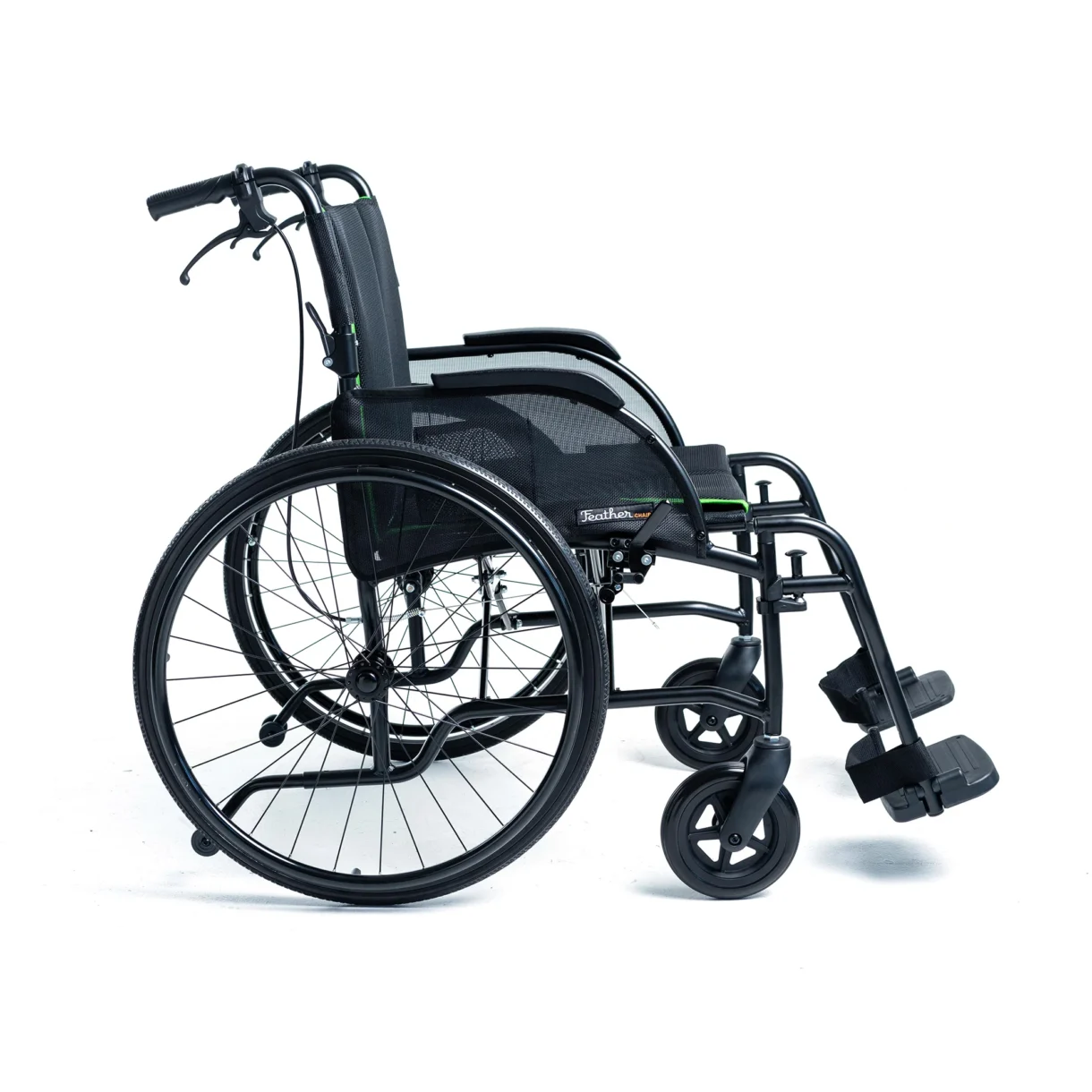 FEATHER HEAVY DUTY LIGHTWEIGHT MANUAL WHEELCHAIR - Image 4