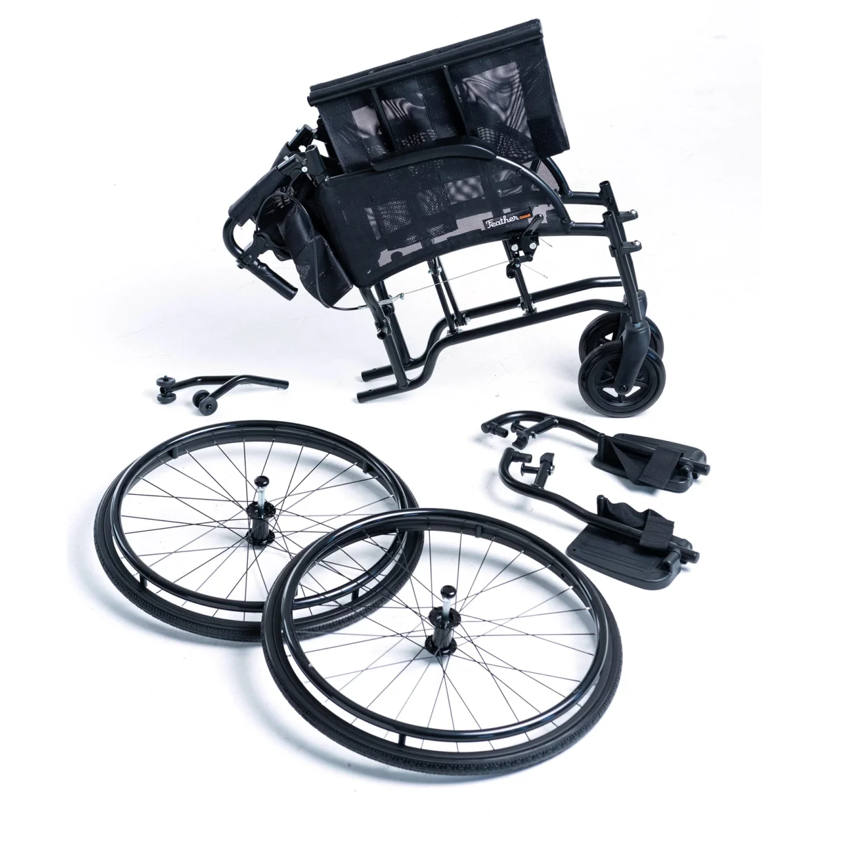 FEATHER HEAVY DUTY LIGHTWEIGHT MANUAL WHEELCHAIR - Image 7