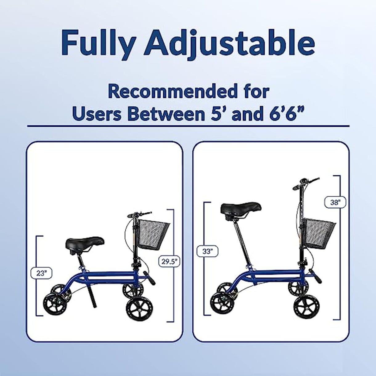 KNEEROVER EVOLUTION STEERABLE SEATED SCOOTER - Image 3